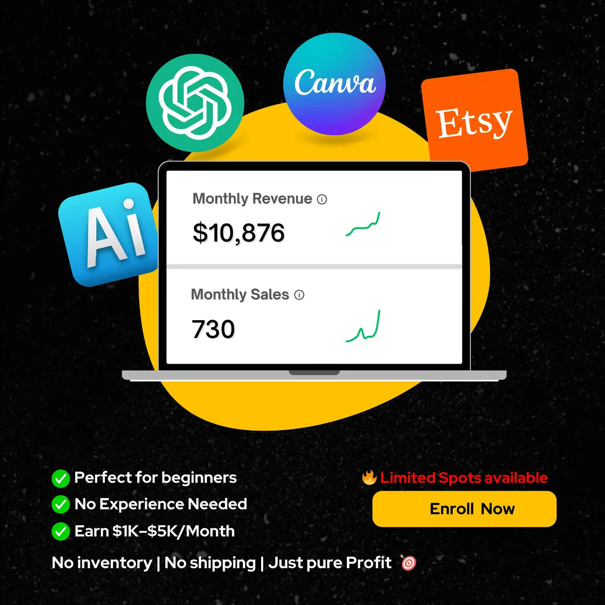 Start a Digital Product Business Using AI
